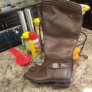 New anne Klein boots brown 7.5